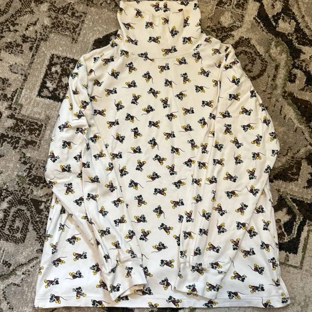 Vintage 90’s Mickey & Co. turtleneck medium Disney 90’s women’s warm long sleeve - Picture 3 of 12